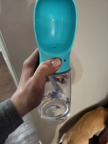 The Portable Pet Water Bottle photo review