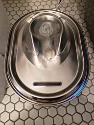 Stainless Steel Bath Tub Pet Water Fountain photo review