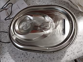 Stainless Steel Bath Tub Pet Water Fountain photo review